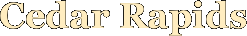 Cedar Rapids