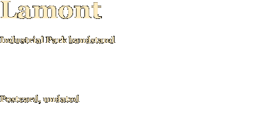 Lamont    