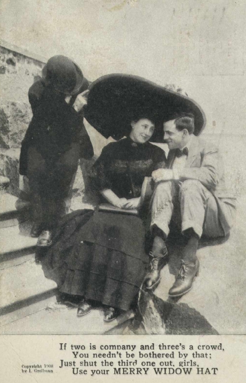 Merry Widow hat 1908